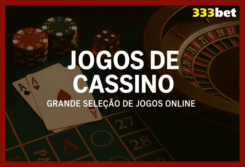 Jogos de cassino online 333BET